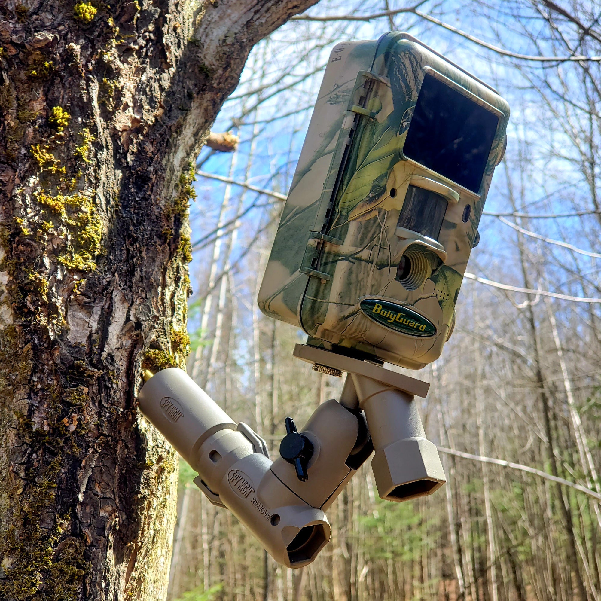 Single Camera Mount + Tree Attachment Package